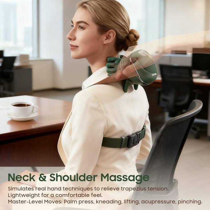 Cervical Spine Support: How Regular Shoulder Massage Improves Posture and Comfort